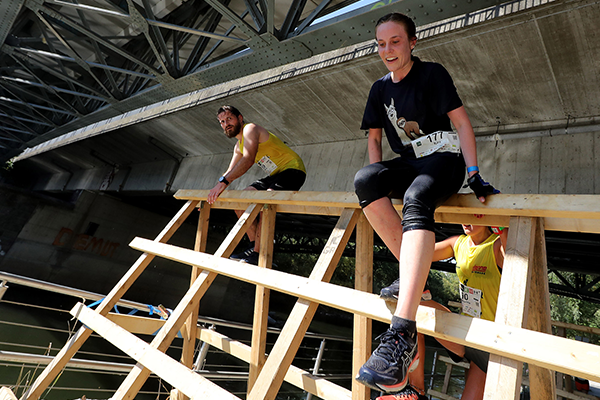 Holzhürden Hindernis Grazathlon beat the city